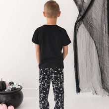 Load image into Gallery viewer, Glow In The Dark Silly Skelly Halloween Short Sleeve T-Shirt