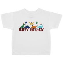 Load image into Gallery viewer, Happy Birthday Dinosaur T-Shirt