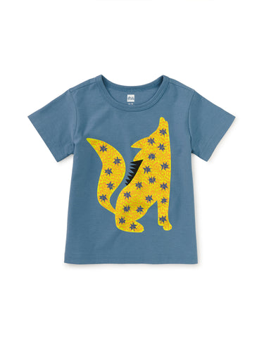 Coronet Blue Baby Wolf Graphic Tee