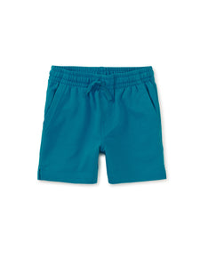 Enamel Blue Knit Shortie