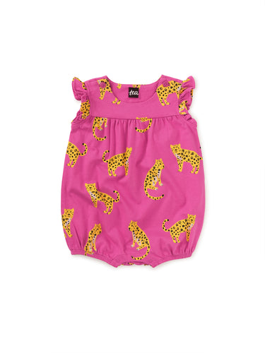 Sweet Jaguars Flutter Baby Romper