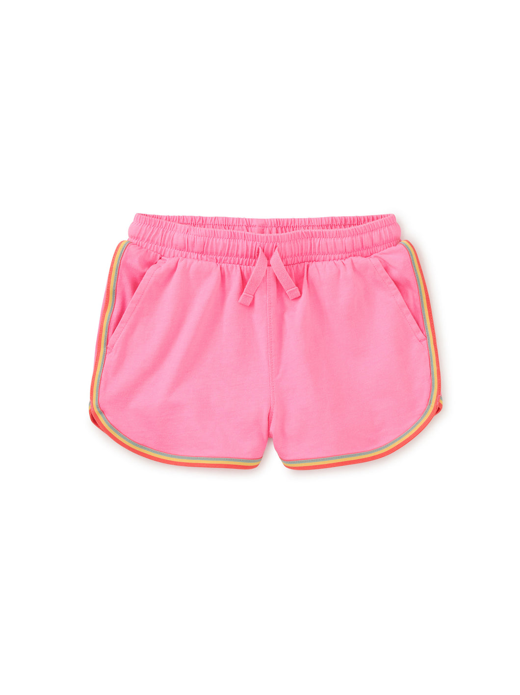 Sachet Pink Rainbow Binding Track Shorts