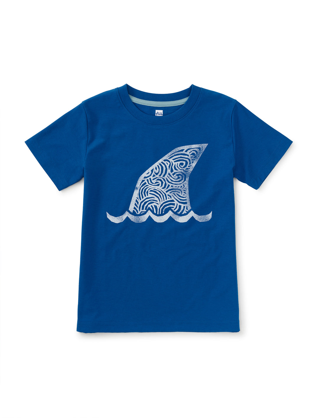 Bayou Blue Shark Fin Graphic Tee