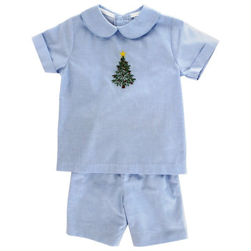 Oh Christmas Tree Dressy Short Set