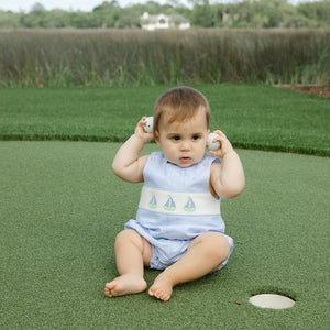 Sailboat Trio Short Infant Bubble