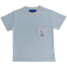 Load image into Gallery viewer, Boys Sailboat Pocket Tee