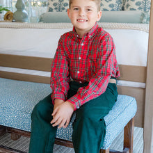 Load image into Gallery viewer, Button Down- Tartan