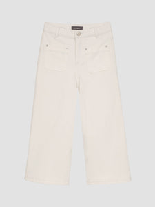 Lily Wide Leg/G in White Tide -Jeans