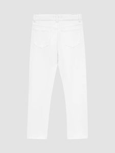 Emie Straight Kids Jeans Milk White