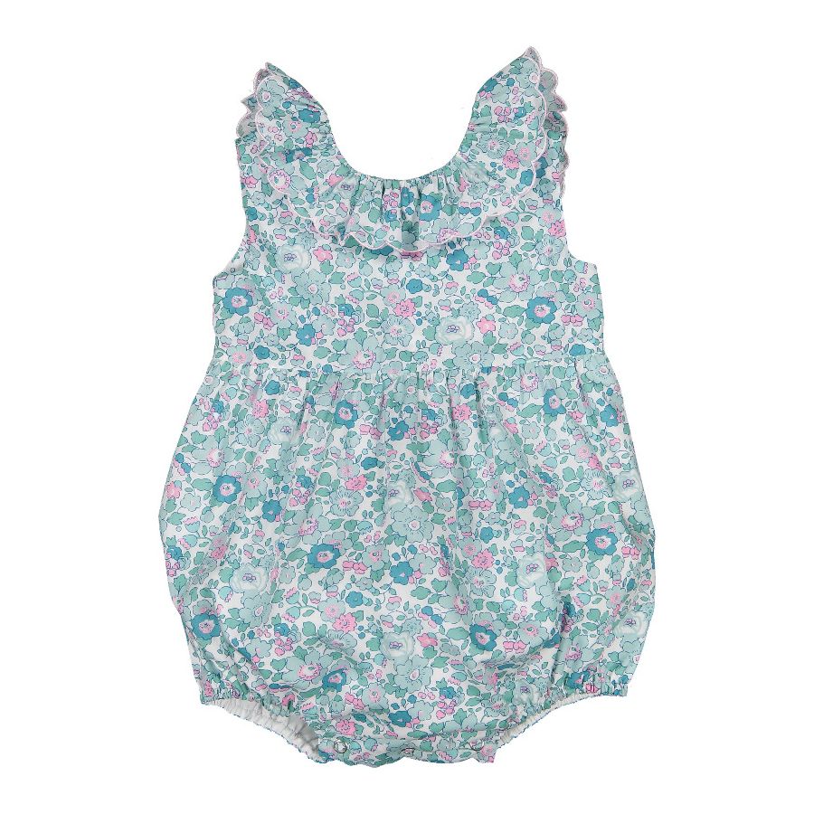 Aqua Betsy Romper