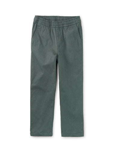 Timeless Stretch Twill Pants in Bay Leaf