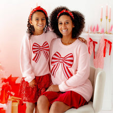 Load image into Gallery viewer, Candy Cane Swirl Christmas Gemstone Headband  - Kids Hair
