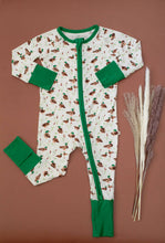 Load image into Gallery viewer, Mallard Drake Ducks-Convertible Zip PJs