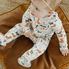 Load image into Gallery viewer, Zip-Up Footie Pajama - Rufus