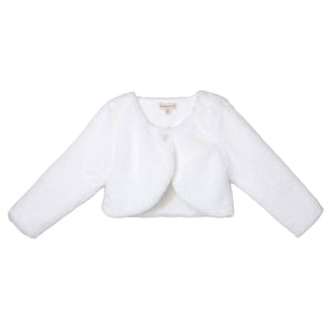 Ivory Sarah Faux Fur Jacket