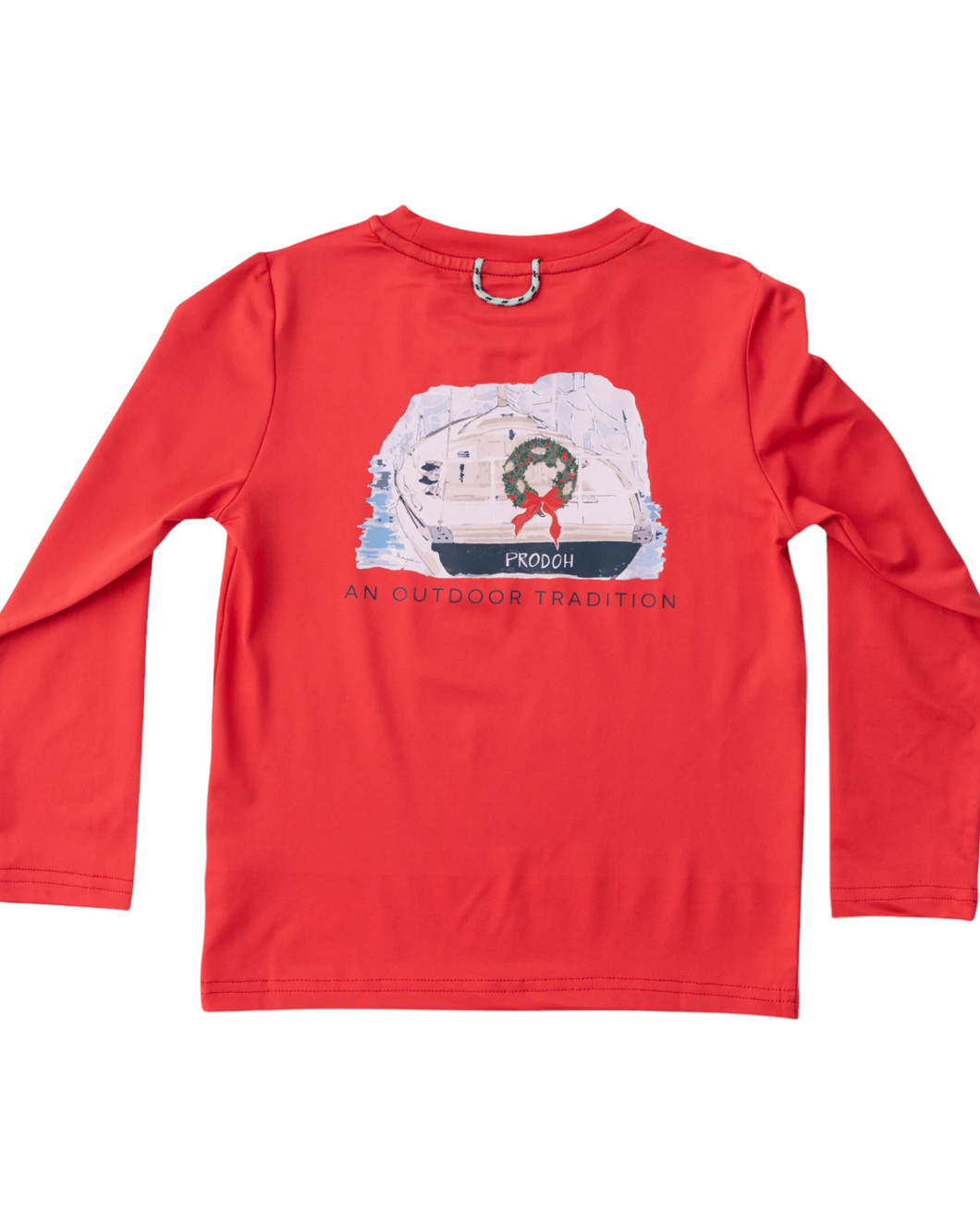 Winterberry Kids Pro Performance Long Sleeve Fishing Tee