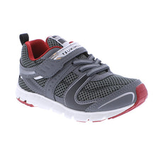 Load image into Gallery viewer, Tsukihoshi Velocity Grey &amp; Red Sneakers
