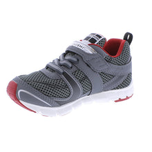 Load image into Gallery viewer, Tsukihoshi Velocity Grey &amp; Red Sneakers