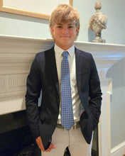 Load image into Gallery viewer, Tripp&#39;s Signature Geometric Blue Child Tween Adult Necktie