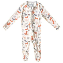 Load image into Gallery viewer, Zip-Up Footie Pajama - Rufus
