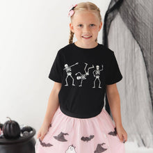 Load image into Gallery viewer, Glow In The Dark Silly Skelly Halloween Short Sleeve T-Shirt