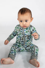 Load image into Gallery viewer, Pebble Camo - Zip Convertible PJs