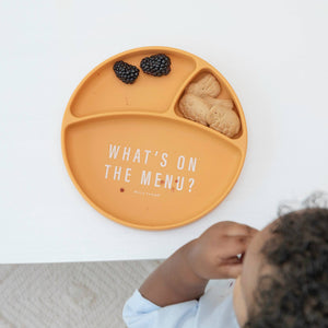 What's on the Menu Wonder Plate: Orange