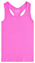 Load image into Gallery viewer, Pretty Pink Ribbed Racerback Tank Top