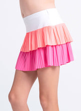 Load image into Gallery viewer, Girls Doubles Pleated Skirt - Taffy