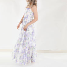 Load image into Gallery viewer, Savannah Girls Lilac Maxi Dress