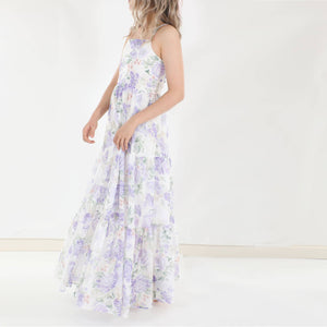 Savannah Girls Lilac Maxi Dress