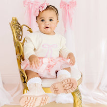 Load image into Gallery viewer, Ballet Bow Tiered Tutu - Kids Dress Up Skirt - Coquette