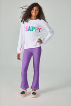 Load image into Gallery viewer, Vivid Violet Flare Leggings