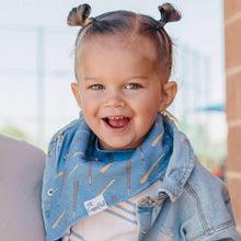 Load image into Gallery viewer, 4 Pack Baby Bandana Bibs - Slugger