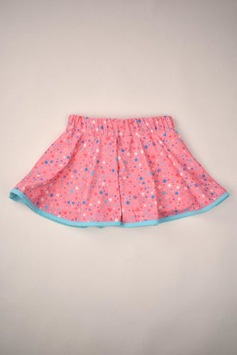 Stars Print Skort