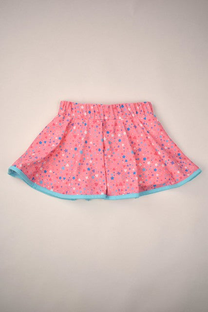 Stars Print Skort