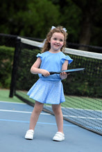 Load image into Gallery viewer, Blue Floral Skort