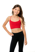 Load image into Gallery viewer, Racerback Bra Cami Girls One Size