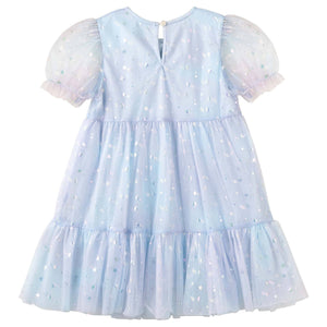 Blue Shooting Star Tiered Dress