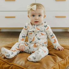 Load image into Gallery viewer, Zip-Up Footie Pajama - Rufus