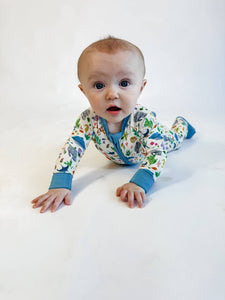 Ocean Friends - Zip Convertible Pajamas