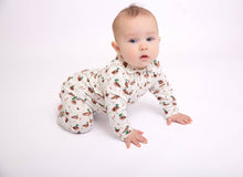 Load image into Gallery viewer, Mallard Drake Ducks- Sweatshirt Polo Romper