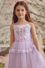 Load image into Gallery viewer, Vibrant Embroidered Tulle Princess Dress