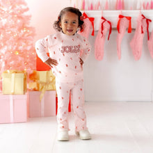 Load image into Gallery viewer, Candy Cane Christmas Flare Legging - Kids Clothing - Holiday