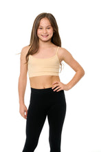 Load image into Gallery viewer, Seamless Bandeau Bra Cami Girls One Size - So Many Colors!