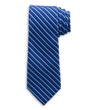 Load image into Gallery viewer, Midnight Blue Stripe Necktie