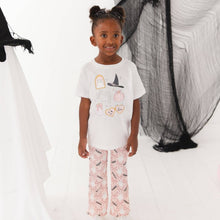 Load image into Gallery viewer, Spooky Girlie Halloween Short Sleeve T-Shirt - Girls Clothes