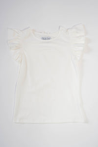 Flutter Tee in White