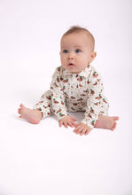Load image into Gallery viewer, Mallard Drake Ducks- Sweatshirt Polo Romper