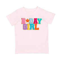 Load image into Gallery viewer, Birthday Girl Patch Short Sleeve T-Shirt
